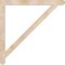 Ekena Millwork Traditional Craftsman Smooth Bracket, Douglas Fir, 3 1/2"W x 48"D x 48"H BKT04X48X48TRA04SDF - alternate 3